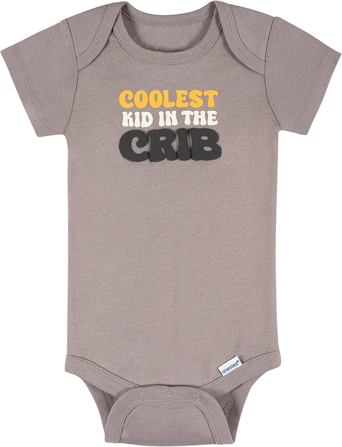 Onesies Brand unisex-baby 8-pack Short Sleeve Mix & Match Bodysuits