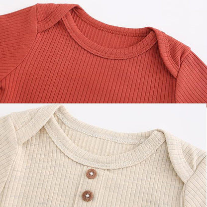 Baby Bodysuit Boy Girl Clothes Soft Newborn Infant Outfit Short Sleeve Romper