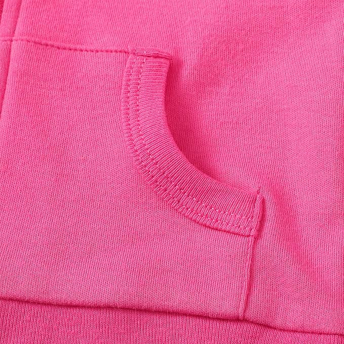 ROMPERINBOX Baby Hoodie for Boy Girl, Full Zip-up Lightweight Thin Jackets Coat Sweatshirts 0-24 Months