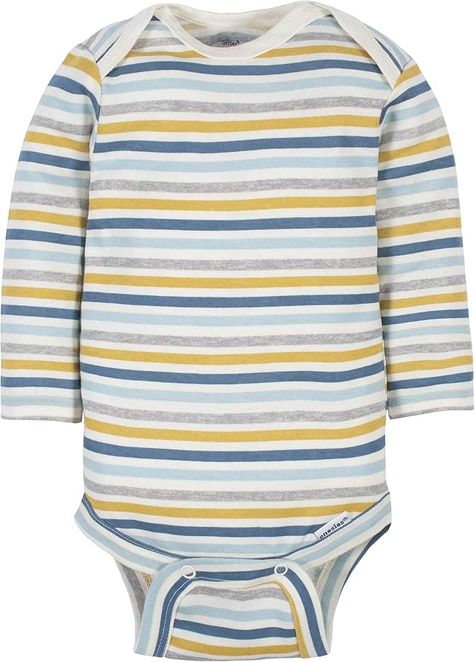 Gerber Baby Boys 6-pack Long-sleeve Onesies Bodysuit