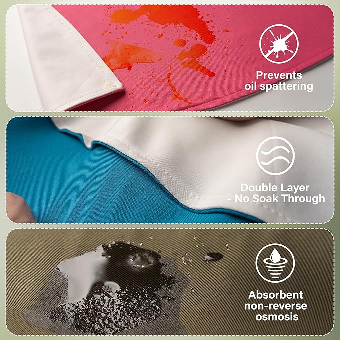 Baby Noah Adult Drool Bib for Special Needs, 3 Pack Large Elderly Bandana, Teen Bib for Women Men, Soft Absorbent Set for Kid