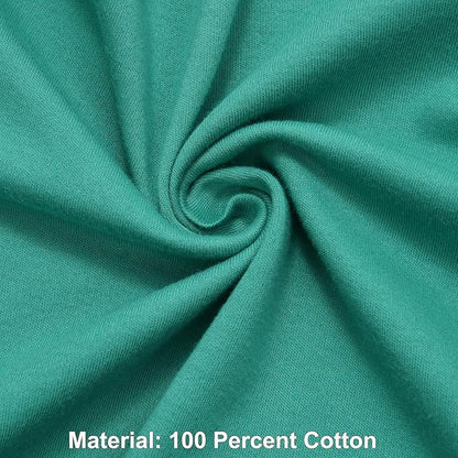 Aablexema Baby Cotton Fooltess Pajamas with Mitten, 3-pack Infant Romper Zip Up One Piece Jumpsuits Outfit