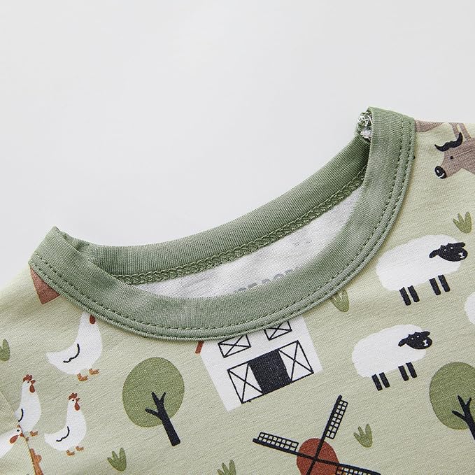 pureborn Baby Boys Girls Bodysuit Super Soft Cotton Romper 0-24 Months