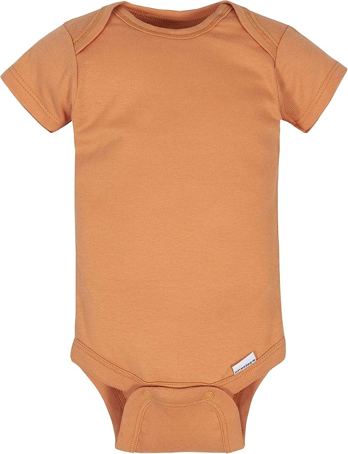 Gerber unisex-baby 8-pack Short Sleeve Onesies Bodysuits