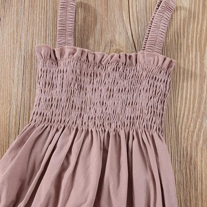 Newborn Baby Girl Bodysuit Sleeveless Halter Frill Romper One-piece Jumpsuit with Headband Summer Clothes Set