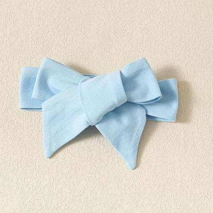 Baby Girl Clothes Infant Ruffle Sleeve Romper Dress Newborn Solid Tutu Skirt Sets Jumpsuit Headband Outfit