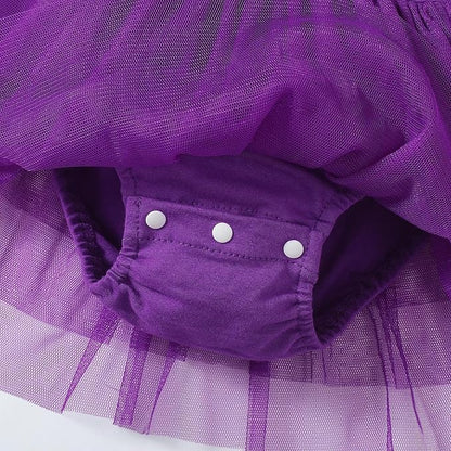 Baby Girl Clothes Infant Ruffle Sleeve Romper Dress Newborn Solid Tutu Skirt Sets Jumpsuit Headband Outfit