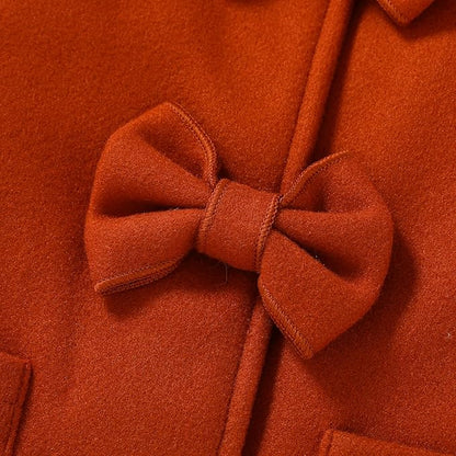 Baby Coats Fall Winter Kid Baby Girl Cloak Button Jacket Clothes Baby Outwear Clothes