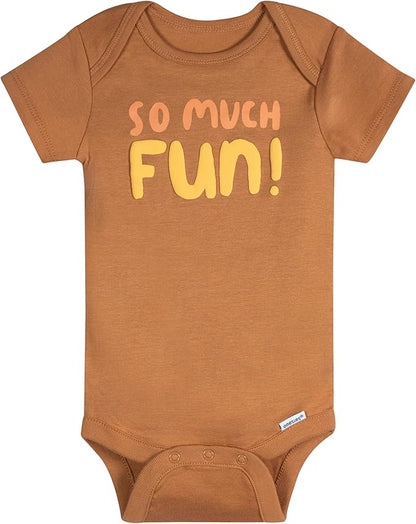 Onesies Brand unisex-baby 8-pack Short Sleeve Mix & Match Bodysuits