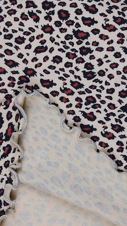 ToBeInStyle Girl's 4 Pack Ruffle Hem Cotton Tank Tops