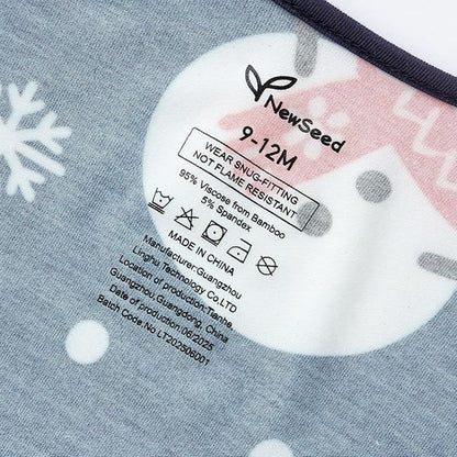 Unisex Infant Neutral Zipped Footies, Viscose from Bamboo 2-Way Zipper Romper Outfit, 0-24 Months One-piece Jumpsuit