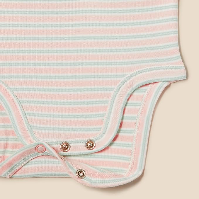 Amazon Essentials Baby Girls' Sleeveless Bodysuit Dress, Pack of 3