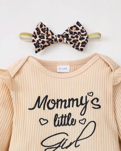 Newborn Baby Girl Clothes Infant Girl Outfits 0 3 6 12 18 Months Clothes for Girls Headband Clothing Set