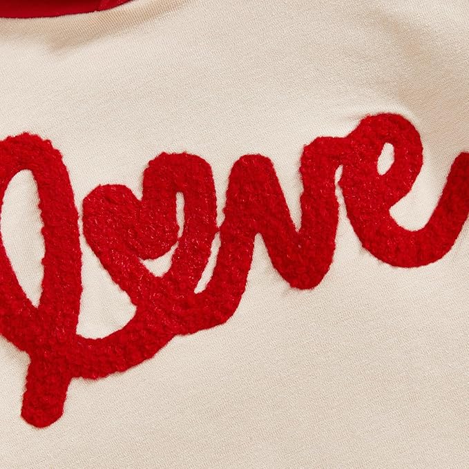 Thorn Tree Baby Boy Valentines Outfit Hooded Sweatshirt Bubble Romper Newborn Sweater Infant Onesie Hoodie