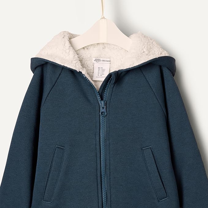 Amazon Essentials x Sofia Grainge Unisex Toddlers and Babies’ Zip Hoodie Sweatshirt
