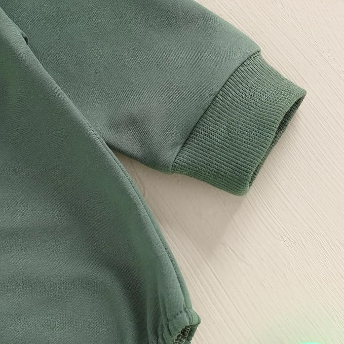 Newborn Baby Boy Fall Outfit Romper Golf Court Embroidery Long Sleeve Onesie Jumpsuit Bodysuit Cute Infant Clothes