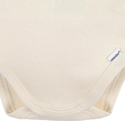 Gerber Unisex Baby Long Sleeve Solid Onesies Multi-pack Interlock 180 Gsm