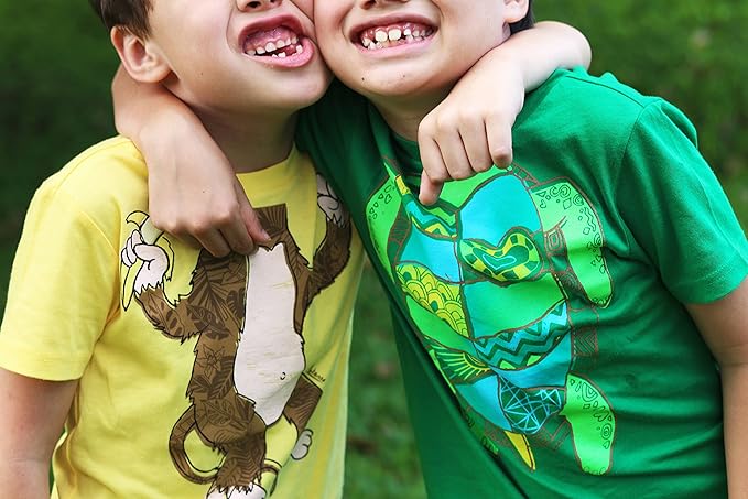 Become a Land Animal or Character Super Soft Short Sleeve Tee for Baby, Infant + Toddler (0/6M-6T)