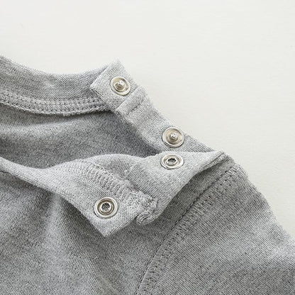 Baby Multicolor Short Sleeve T-Shirt Tee Summer Solid 100% Cotton Basic Clothes