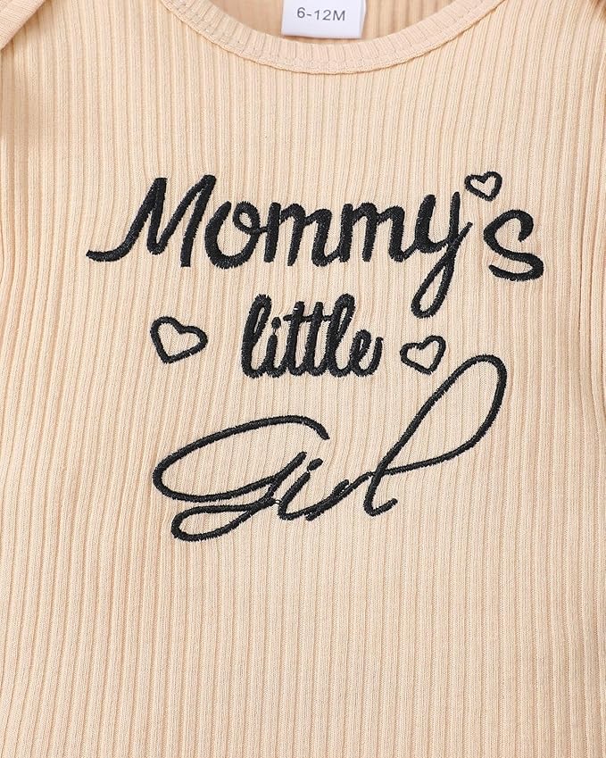 Newborn Baby Girl Clothes Infant Girl Outfits 0 3 6 12 18 Months Clothes for Girls Headband Clothing Set