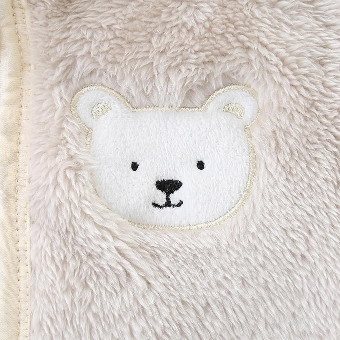 Baby Romper Infant Hooded Jumpsuit Long Sleeve Footed Onesie Outwear Outfits