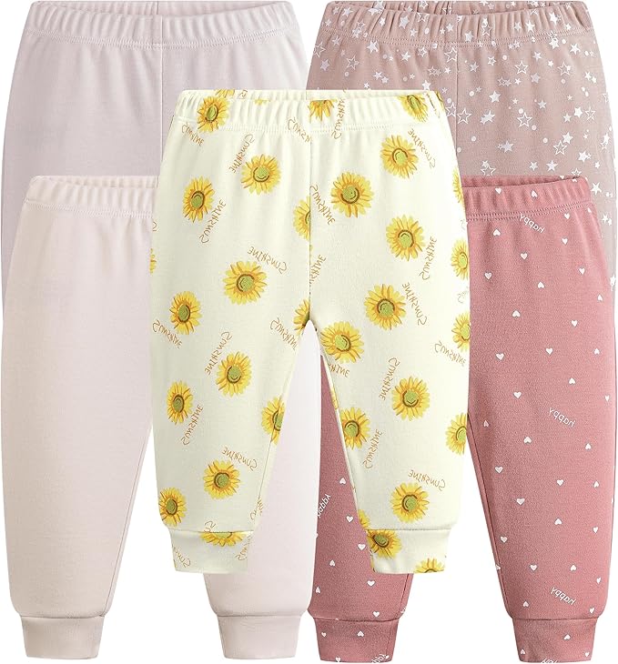 Baby Newborn Layette 10-Piece Clothing Sets Soft Cotton Bodysuits Pants Sets for Baby Boys Girls Toddler Unisex