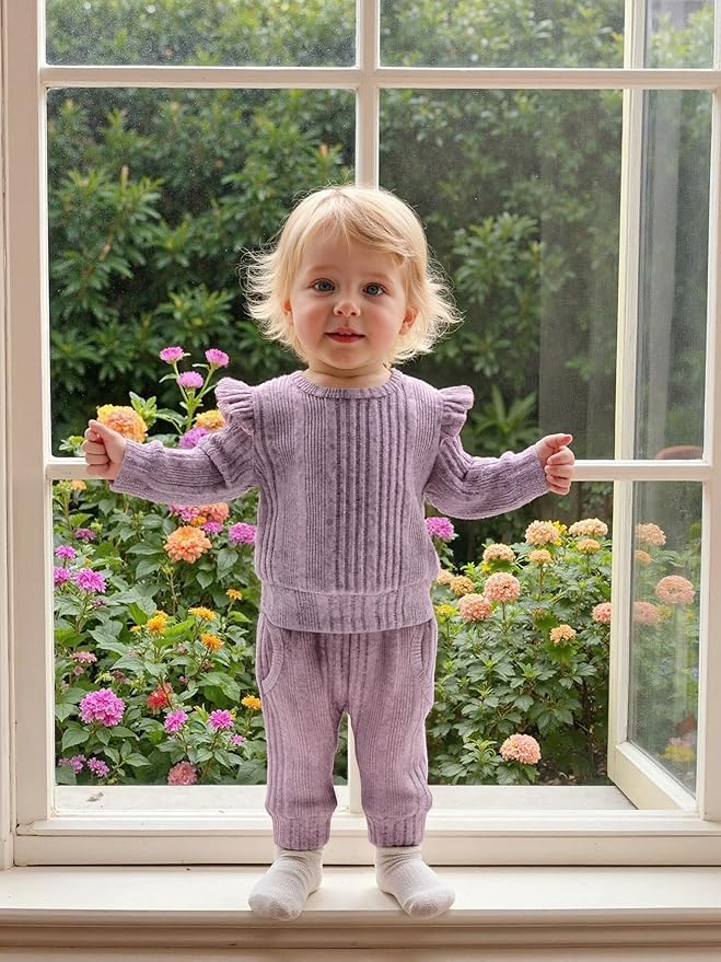 Aalizzwell Infant Baby Girl Fall Winter Outfit