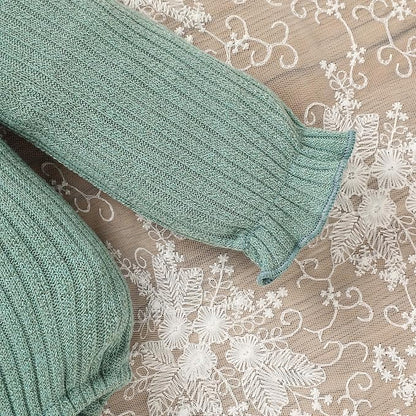 GRNSHTS Newborn Baby Girl Clothes Ruffle Rompers Toddler Fall Outfits for Girls Set Little Girl Fall Winter Clothing