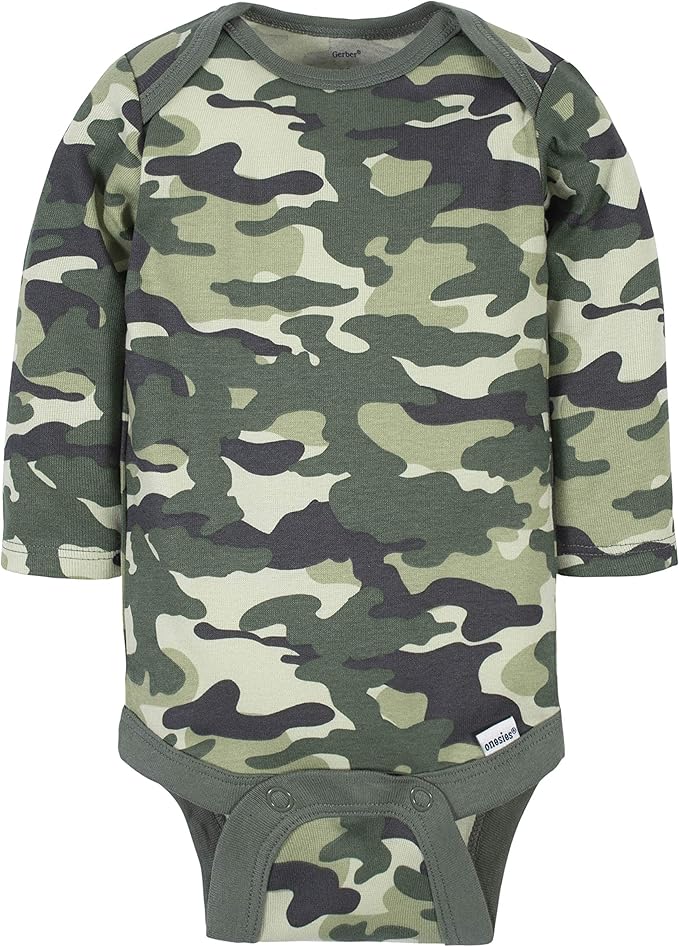 Gerber Baby Boys 6-pack Long-sleeve Onesies Bodysuit