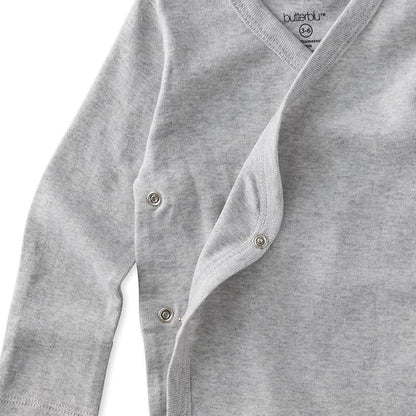 unisex-baby Sterling 3-pack Kimono Bodysuits 100% Organic Cotton Side Snap for Baby Boys & Girls