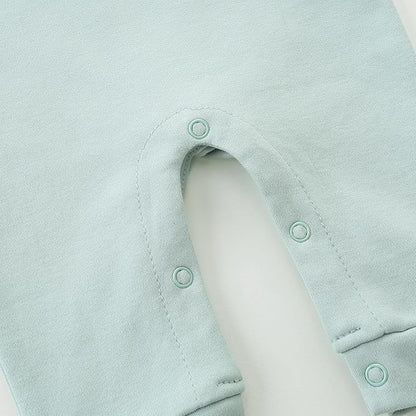 Unisex Baby Onesie, Long Sleeve 100% Cotton Baby Clothes, Baby Footless Jumpsuit