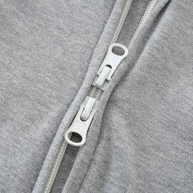 Baby Romper 100% Organic Cotton Pajamas One Piece Long Sleeve Zipper Footie Onesie for 0~12M Baby