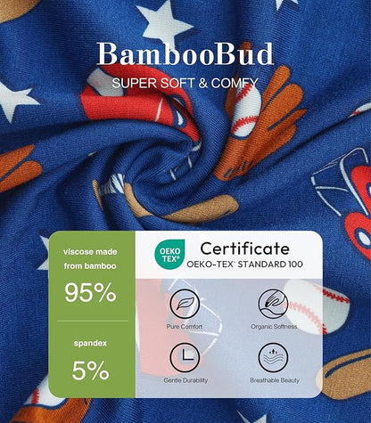 Baby Footie Romper Pajamas Unisex Newborn Infant Pjs Soft Rompers Viscose from Bamboo Sleepwear