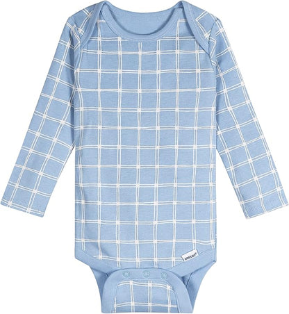 Onesies Brand, Unisex Baby, 6-Pack Long Sleeve Bodysuits