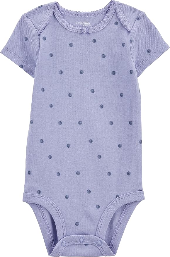 Simple Joys by Carter's Baby-Girls 6-Pack Short-Sleeve Bodysuit