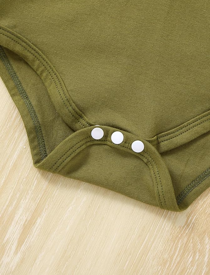 Baby Boy Clothes Long Sleeve Hoodie Romper and Plaid Pants Set Fall Winter Baby Boy Outfit 0–18 Months