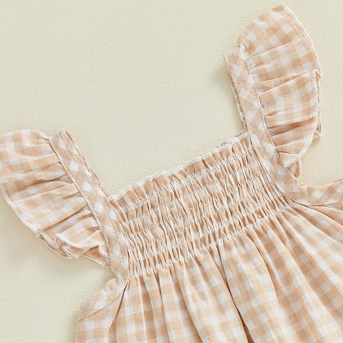 Mubineo Baby Girl Summer Clothes Cute Ruffle Tops Dress Shorts Outfits Set Infant Toddler Shrit Bloomers Princess Outfit