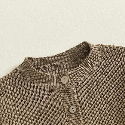 Baby Girl Cardigan Sweater Toddler Goose Embroidered Button Down Knit Sweaters Fall Winter Knitwear Jacket Clothes