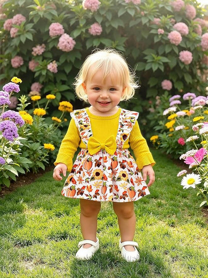 Aalizzwell Infant Baby Girls One Piece Romper Dress with Hat 0-18 Months