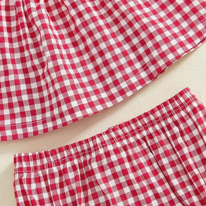 Mubineo Baby Girl Summer Clothes Cute Ruffle Tops Dress Shorts Outfits Set Infant Toddler Shrit Bloomers Princess Outfit