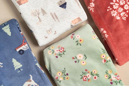 Modern Moments by Gerber unisex-baby Bunny Fleece Blanket Sleeper