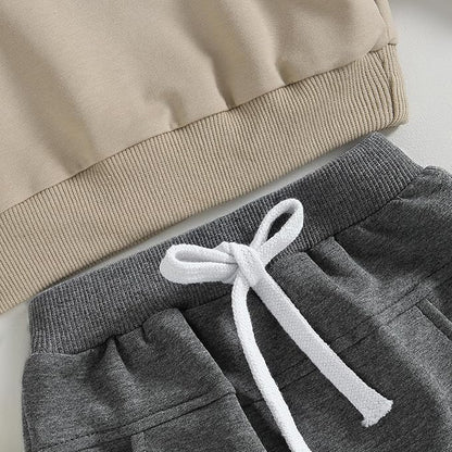 CIYCUIT Toddler Baby Boy Clothes Long Sleeve Sweatshirt Pants Set Fall Winter Outfits