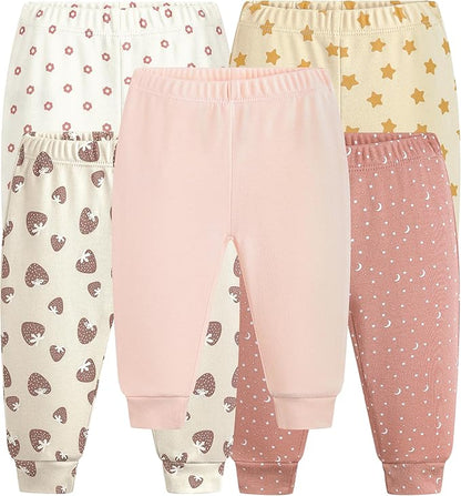 Baby Newborn Layette 10-Piece Clothing Sets Soft Cotton Bodysuits Pants Sets for Baby Boys Girls Toddler Unisex