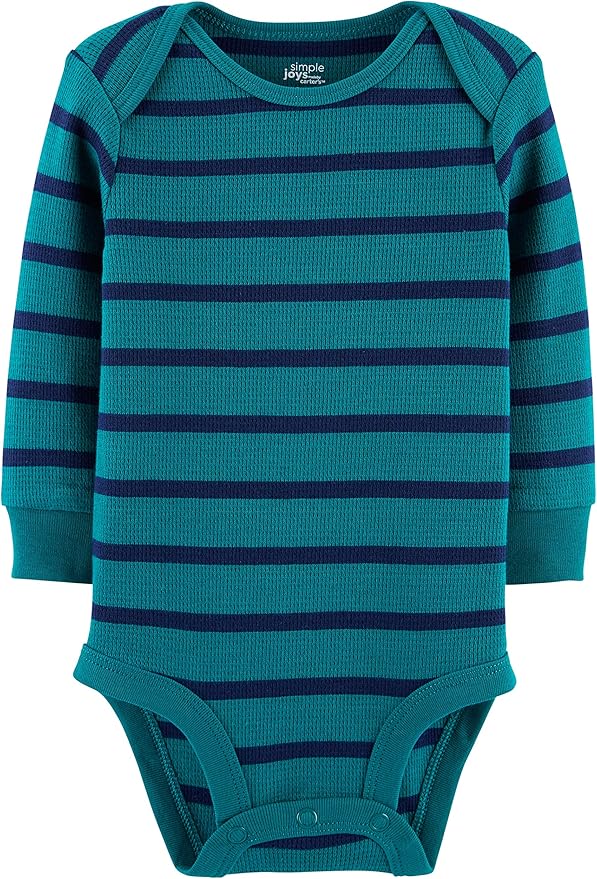 Simple Joys by Carter's Unisex-Baby 4-Pack Long-Sleeve Thermal BodysuitBodysuit