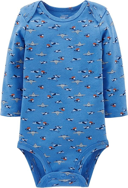 Simple Joys by Carter's Baby-Boys Long-Sleeve Bodysuit Pack of 5Bodysuit
