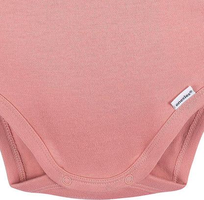 Gerber Unisex Baby Long Sleeve Solid Onesies Multi-pack Interlock 180 Gsm