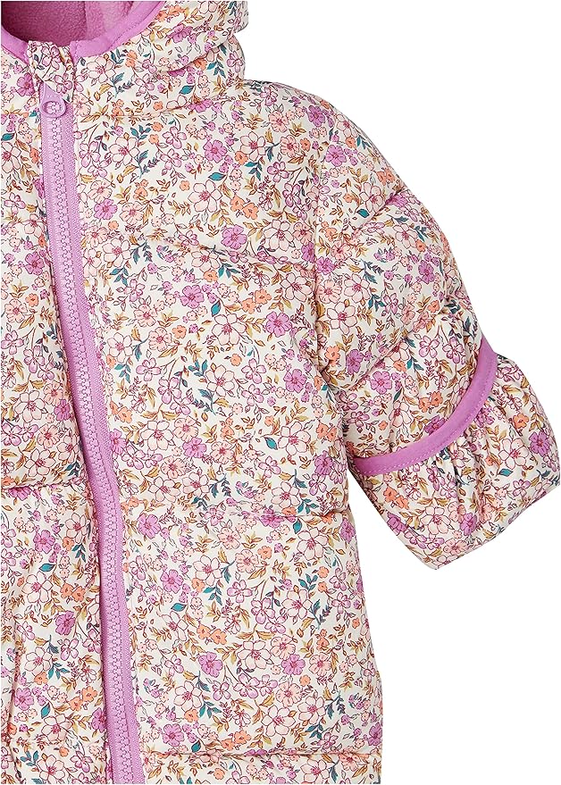 Amazon Essentials Unisex-Baby Water-Resistant Winter Puffer Bunting Suit